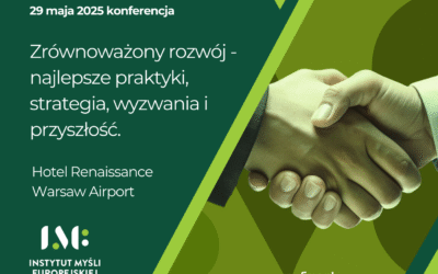 Relacja z Konferencji Zrównoważony Rozwój
